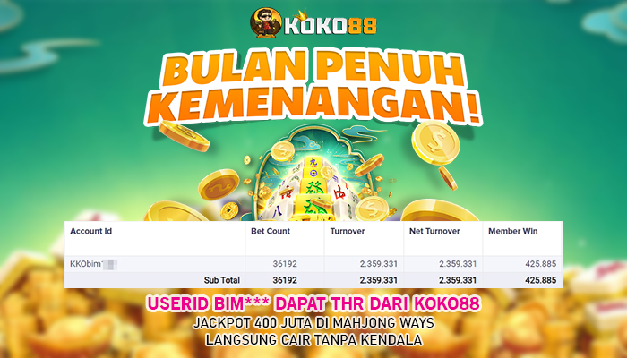 Jackot Mahjong Ways Koko88