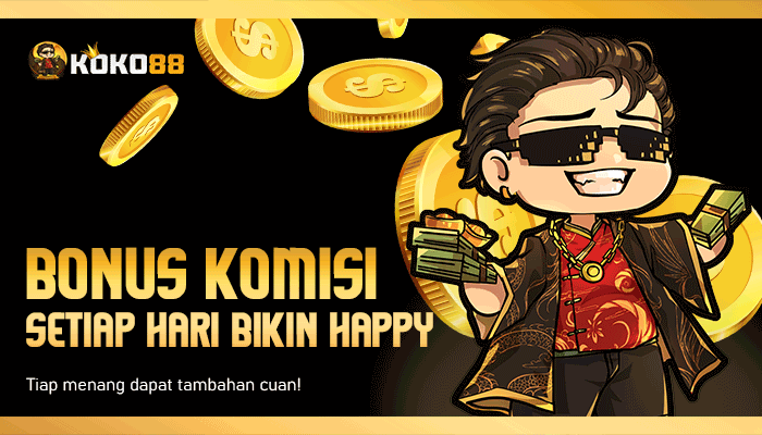 Bonus Komisi Tiap Hari Koko88