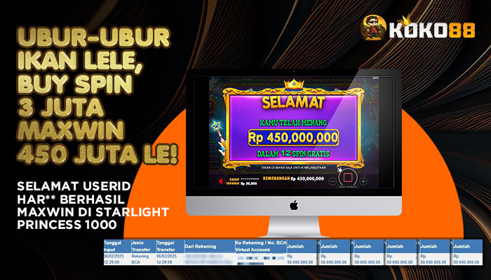 Ubur-Ubur Ikan Lele, Buy Spin 3 Juta Maxwin 450 Juta Le