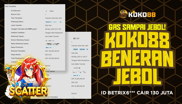 KOKO88 Jebol! Member Berhasil WD