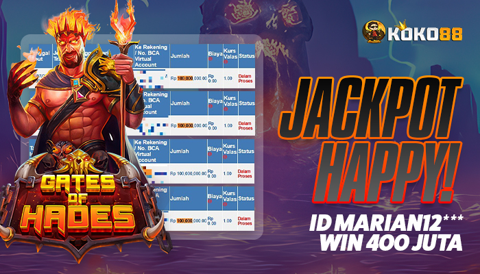 Jackpot! Member Koko88 Win dari Gates of Hades