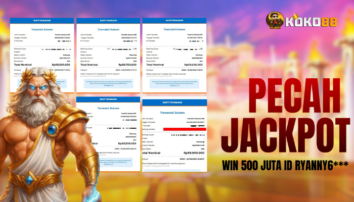 Pecah Jackpot! Member Win di Gates of Olympus 1000