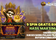 9 SPIN GRATIS BIKIN HASIL MAKSIMAL, USERID FARIS**** BAWA PULANG 75 JUTA!