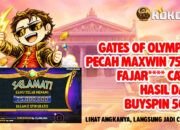 GATES OF OLYMPUS PECAH MAXWIN Rp75 JUTA! FAJAR**** PUNYA CERITA BARU DI KOKO88